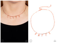 Say My Name - Copper Choker