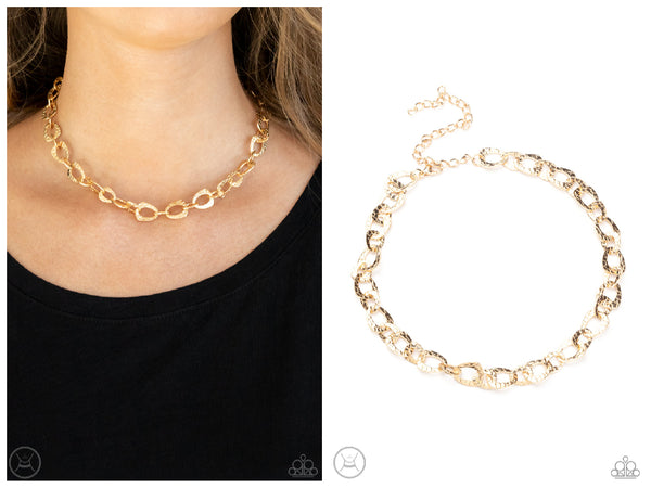 Urban Safari - Gold Choker