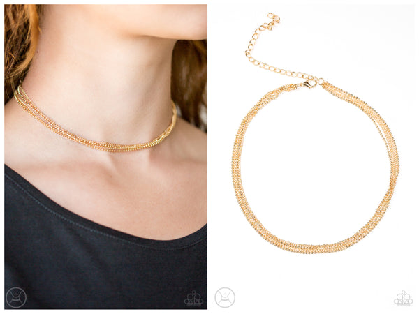 If You Dare - Gold Choker