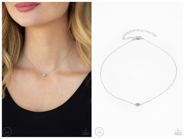 Humble Heart - Silver Choker