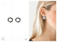 Out Of This Galaxy - Silver Clip-on Earring