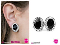 I Cant BELIZE My Eyes! - Black Clip-on Earring