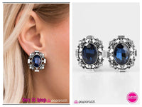 Queen Of Everything - Blue Clip-on Earring