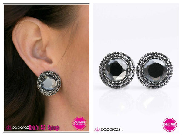 Are You GLISTENING? - Silver Clip-on Earring