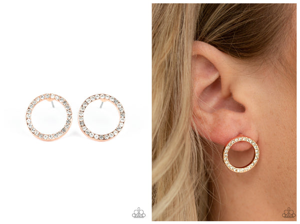 5TH AVE ANGEL - Copper Post Earring