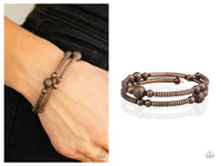 West End Wraparound - Copper Bracelet