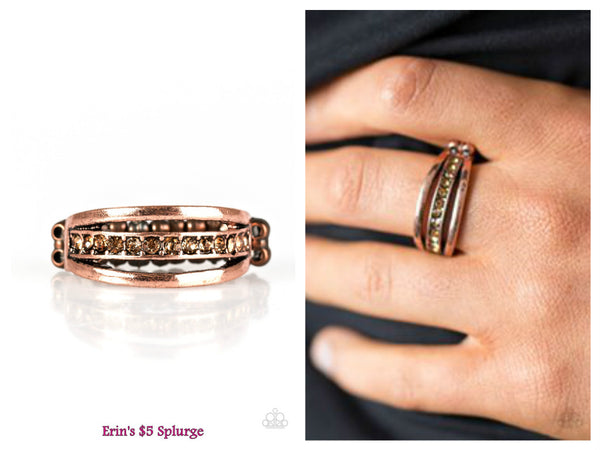 Desperately CHIC-ing Attention - Copper Ring