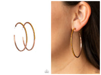 Trending Twinkle - Copper Hoop Earring