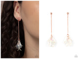 Keep Them In Suspense - Copper Post Earring