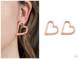 Cupid, Who? - Copper Post Earring