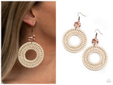 Total Basket Case - Copper Earring