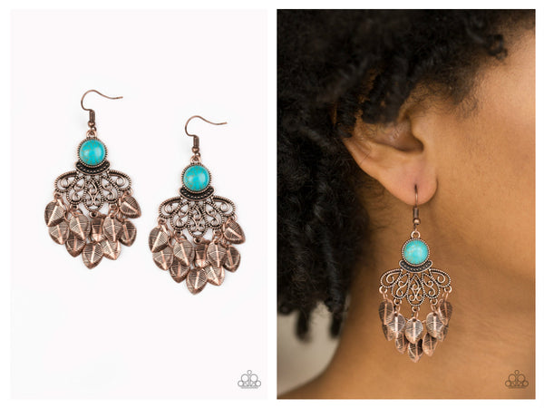 A Bit On The Wildside - Copper Earring