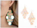 Sequin Seeker - Copper Earring