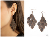 Loud and Leafy - Copper Earring