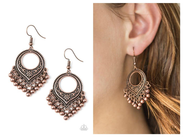On A Wing And A PRAIRIE - Copper Earring