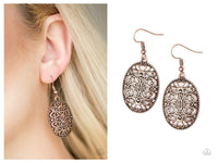 Wistfully Whimsical - Copper Earring