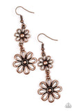 A Date With Daisies - Copper Earring