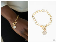 BLING In The New Year - Gold Bracelet