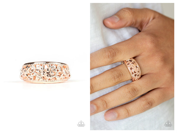 Breezy Blossoms - Rose Gold Ring