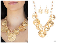 Barely Scratched The Surface - Gold Necklace