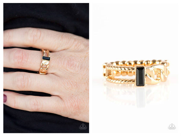 Runway Edge - Gold Ring