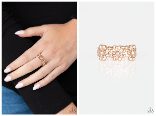 Daisy Dapper - Rose Gold Ring