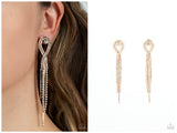 Luxury Lasso - Gold Post Earring