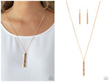 Matt 7:7 - Gold Necklace