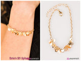 Shimmer Train - Gold Bracelet