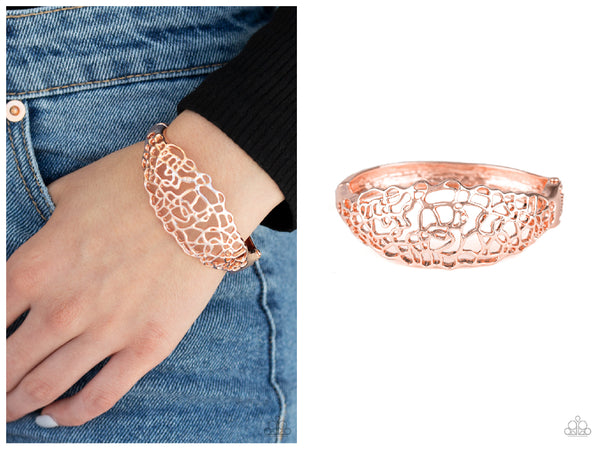 Airy Asymmetry - Rose Gold Bracelet