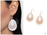 Bountiful Beaches - Rose Gold Earring