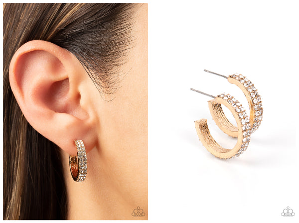 Positively Petite - Gold Hoop Earring