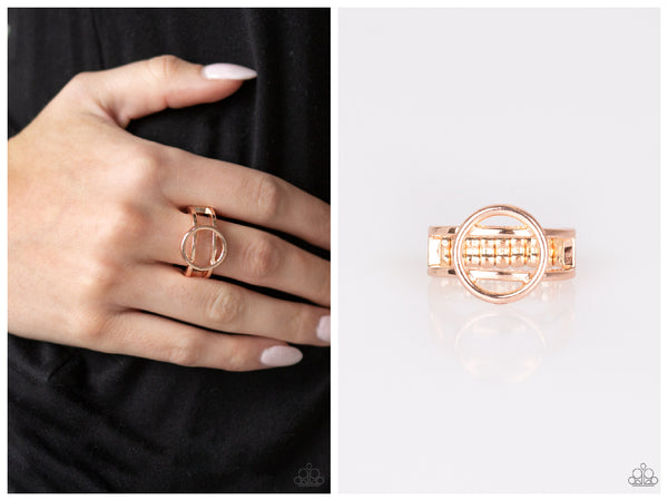 City Center Chic - Rose Gold Ring