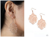 Meadow Mosaic - Rose Gold Earring
