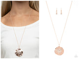 Boom and COMBUST - Rose Gold Necklace