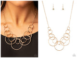 Encircled in Elegance - Gold Necklace