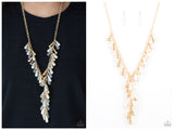 Dripping With DIVA-ttitude - Gold Necklace