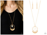 Moonlight Sailing - Gold Necklace