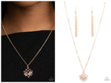 Lotus Retreat - Rose Gold Necklace