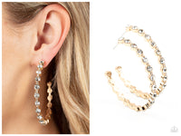 Royal Reveler - Gold Hoop Earring