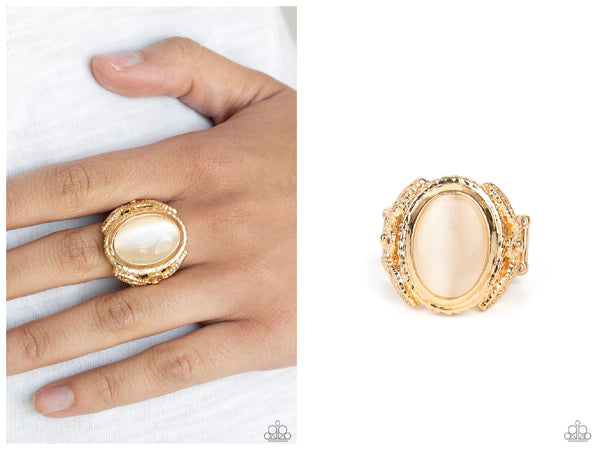 Deep Freeze - Gold Ring