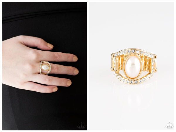 Radiating Riches - Gold Ring