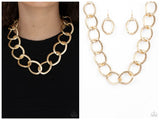 Industrial Intimidation - Gold Necklace