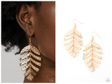 Palm Lagoon - Gold Earring