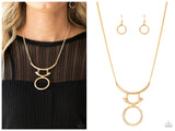 Walk Like An Egyptian - Gold Necklace