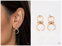 Giza Goddess - Gold Post Earring