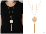 Up FAUX Grabs - White Necklace