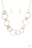 Follow The RINGLEADER - Gold Necklace