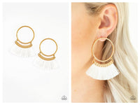 This Is Sparta! - Gold Post Earring