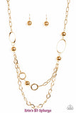 Mega Metal - Gold Necklace